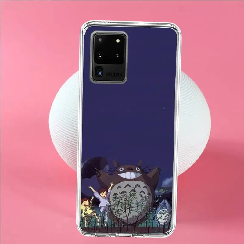 

Cute Totoro Spirited Away Ghibli Miyazaki Anime For Samsung S6 S7 S7 edge S8 S8 Plus S9 S9 Plus S10 S10 plus S10 E(lite)
