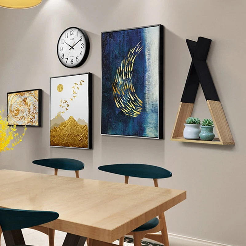 

Wooden X Triple-Cornered Shelf Decoration Shelf Creative Home Furnishing Wall Hanging Wall Decoration Storage Rack