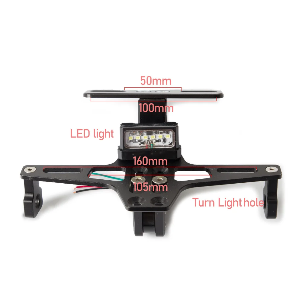 Кронштейн для крепления заднего номерного знака мотоцикла Honda Для Kawasaki Z750 Z800 YAMAHA