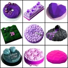 Meibum Кондитерские инструменты для выпечки силиконовые формы для торта DIY мусс форма антипригарная кухонная утварь набор посуды для выпечки Десерт украшения сковорода