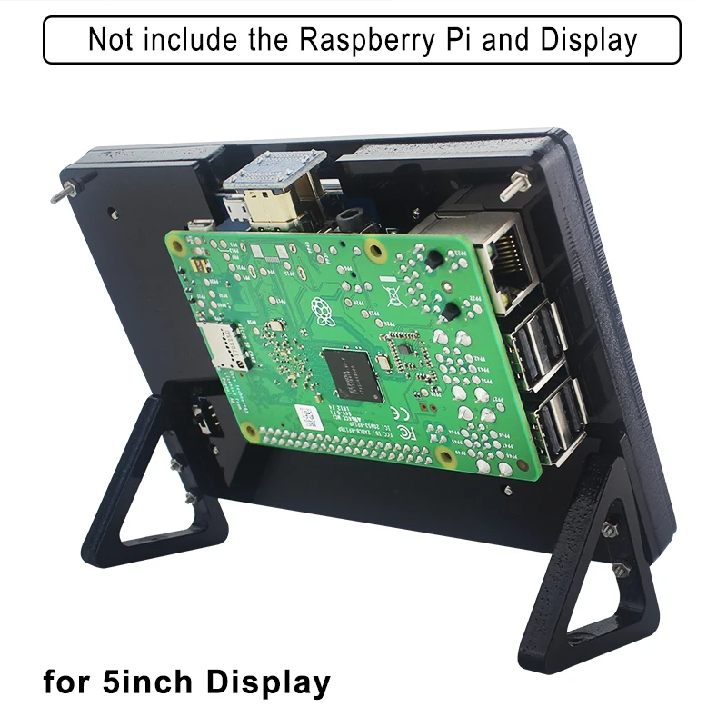 Акриловый чехол для Raspberry Pi 4 4B/3B +/3B с сенсорным экраном 7 / 5 дюймов | Компьютеры и