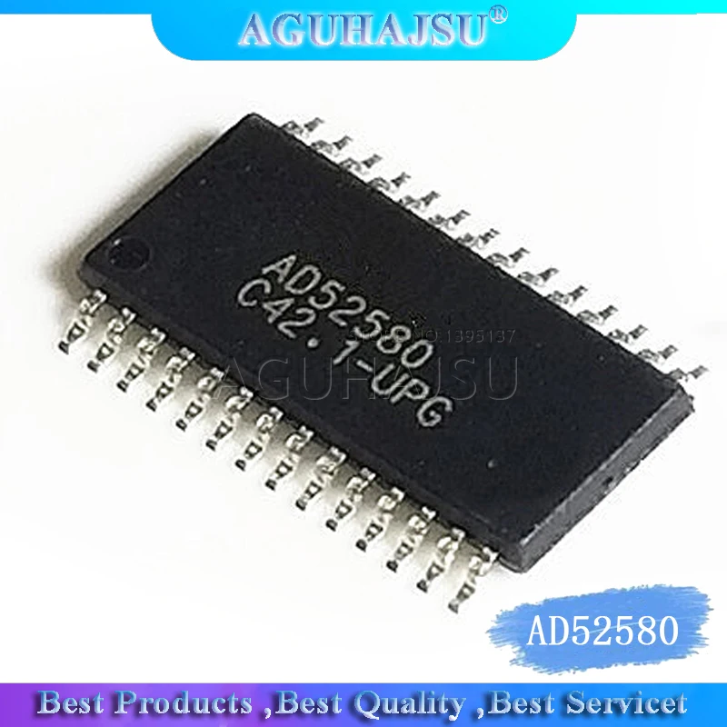 1 шт. AD52580 AD52580-QG28NAT SMD стерео усилитель звука класса D | Электронные компоненты и