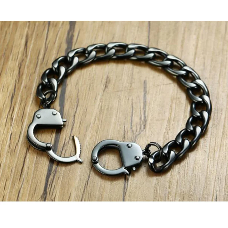 Простой стиль влюбленных наручный браслет для женщин и мужчин обещают ювелирные