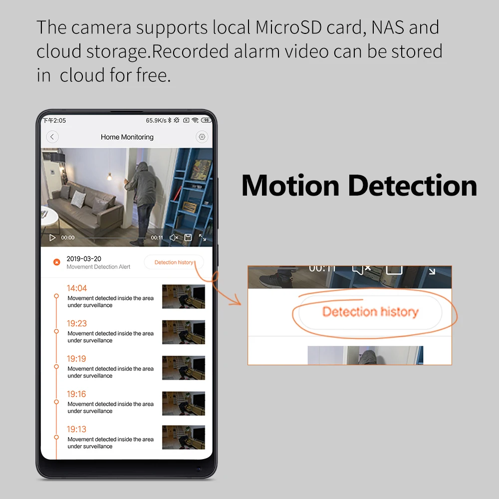 Глобальная версия IMILAB 1080P IP Камера WIFI360 безопасности Ночное видение дома