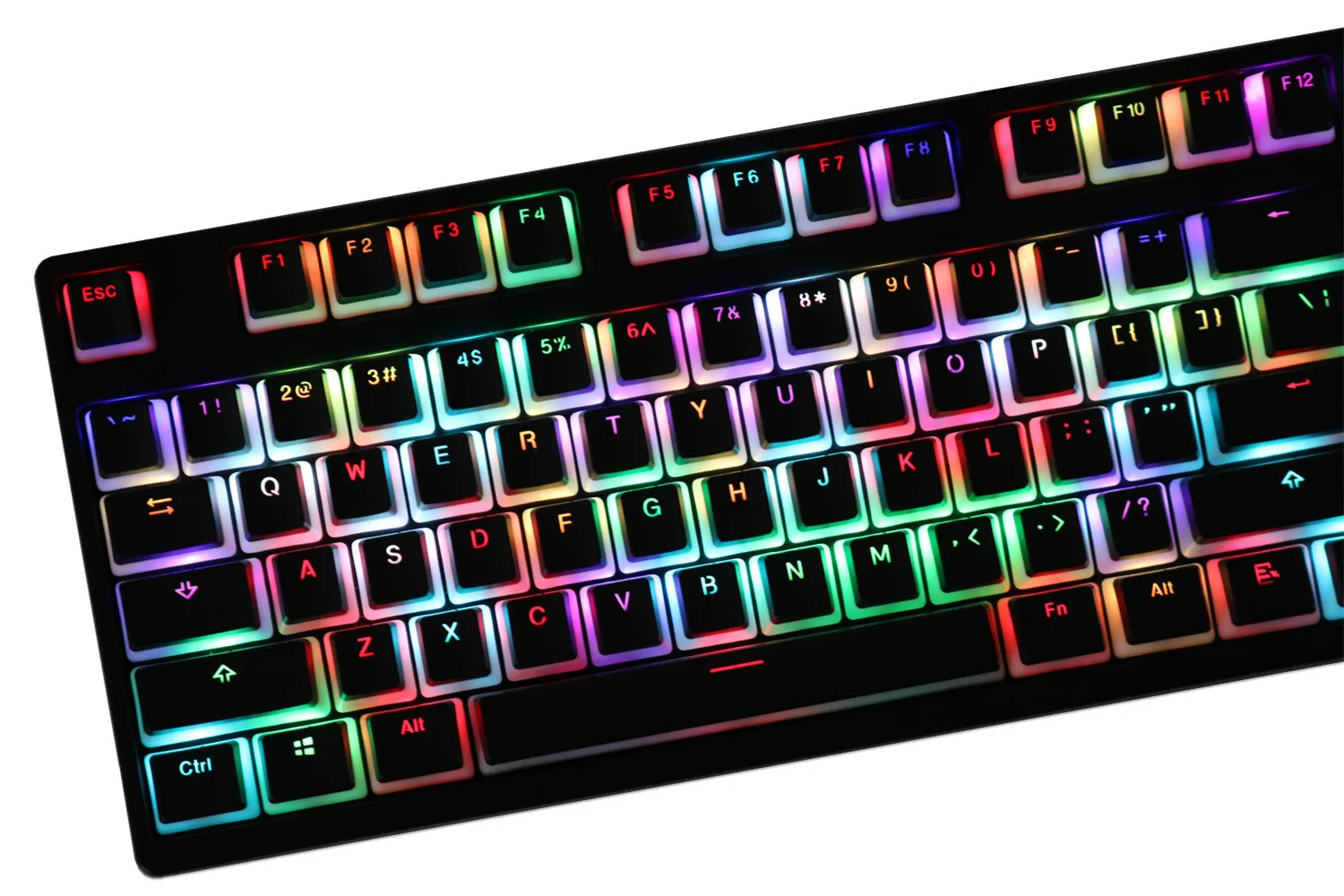 108 клавишей/комплект PBT Pudding Keycap с подсветкой механическая клавиатура Чехлы для клавиш filco Ikbc Ducky nopoo Varmilo OEM профиль