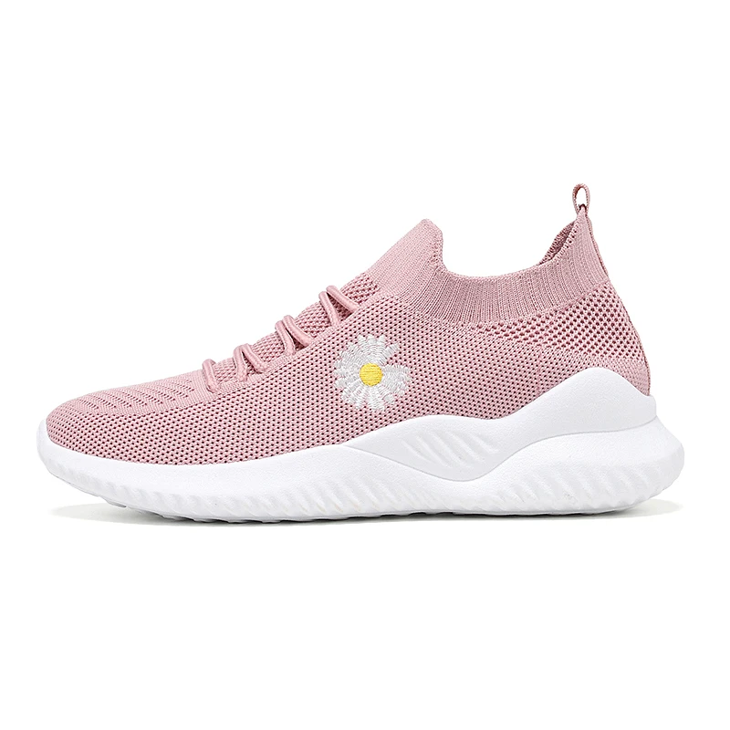 Модная летняя Новинка 2020 женская спортивная обувь с кружевом для студентов