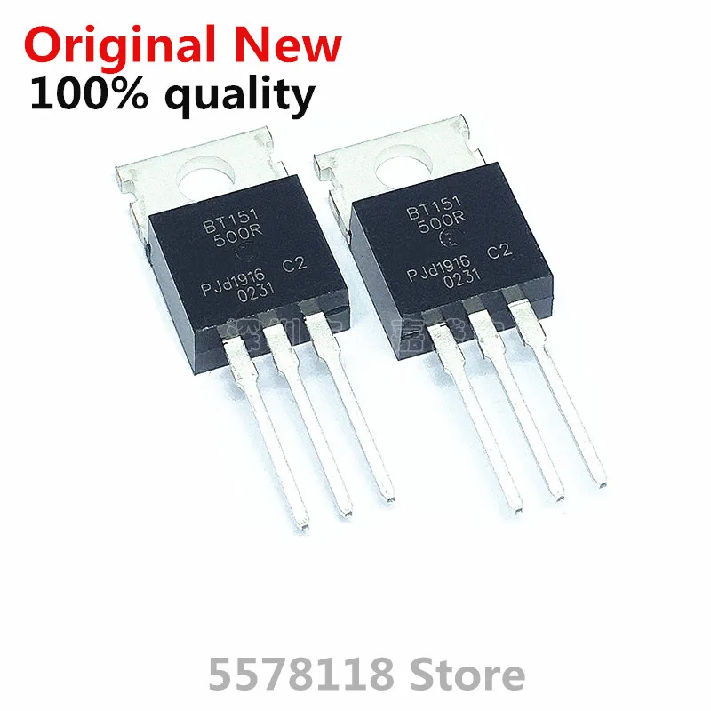 10 шт. BT151 500R 500 scr Тиристор 12A 500V TO 220 новый оригинальный|Интегральные схемы| |