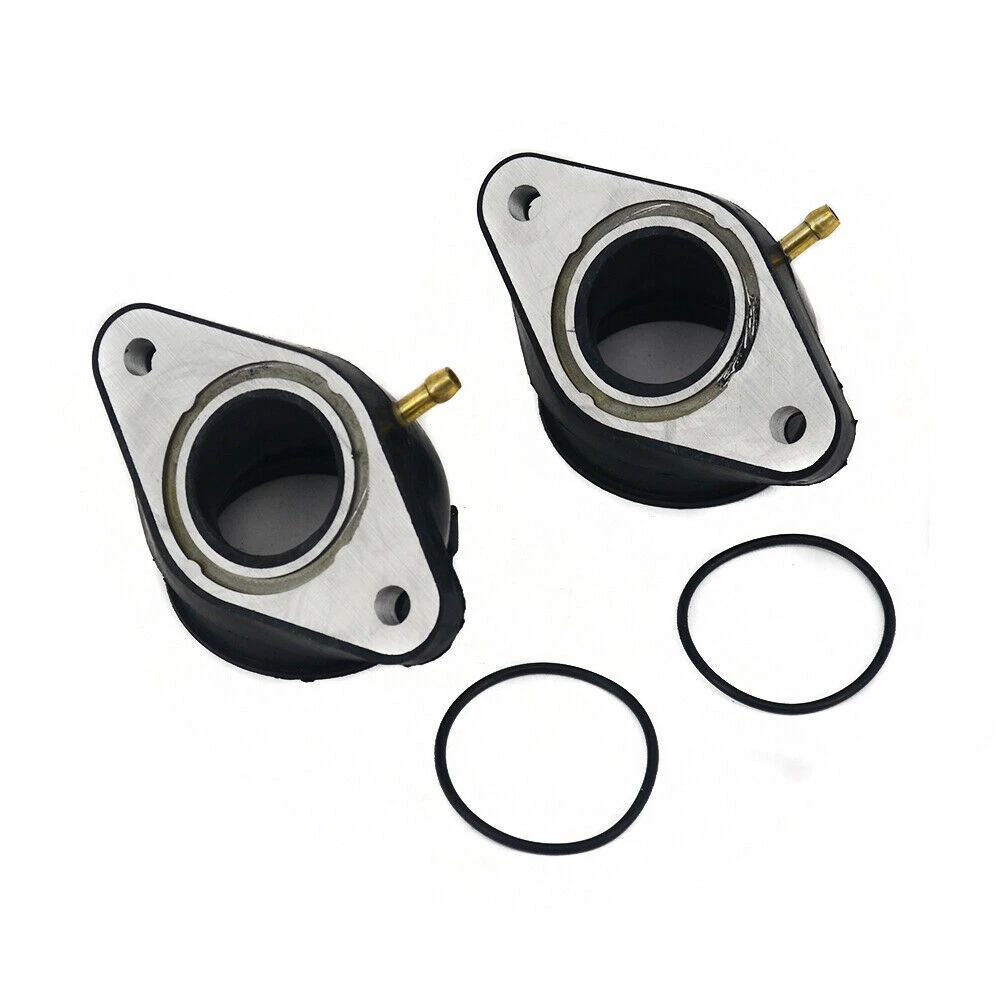 

Carb Intake Carburetor Interface Adapter For Yamaha XV400 XV500 XV535 Virago New