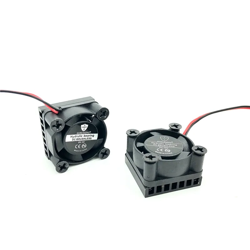 2510 25 мм охлаждающий вентилятор охлаждения с алюминиевым радиатором 25x25x10 12V5V24V