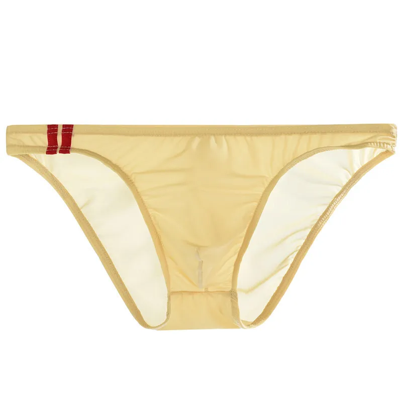 Sexy Underwear Men Transparent Ultra-thin Panties Mens Breathable See Through Briefs Male Mesh Summer Slip Underpants