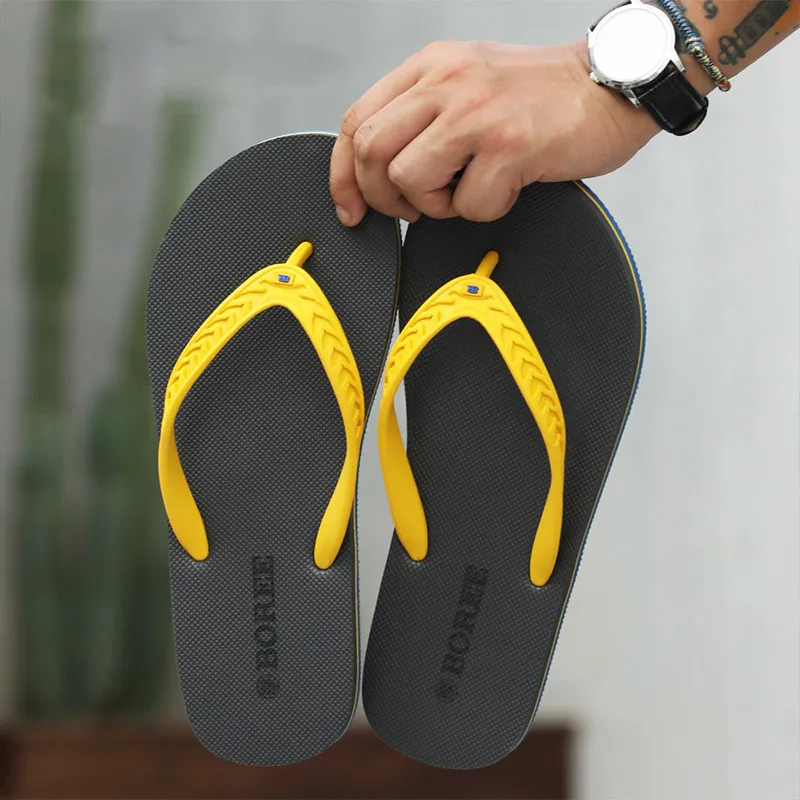 Мужские светильник кие пляжные шлепанцы BOREE нескользящие сандалии из эва