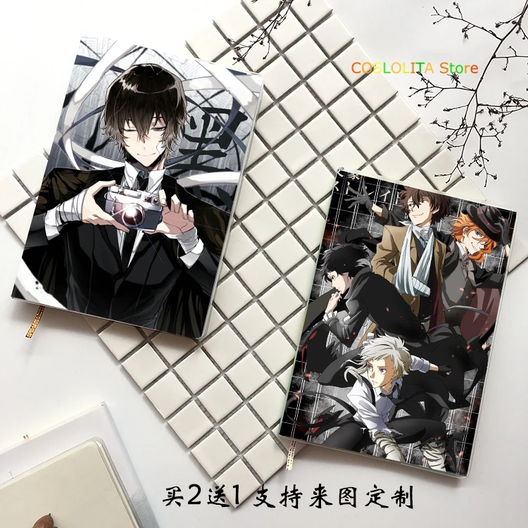 Блокнот аниме бродячие псы для мужчин и женщин записная книжка с защитой глаз