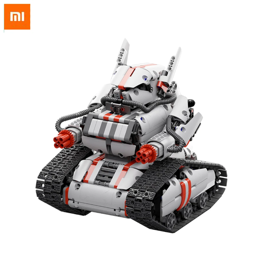 Оригинальный робот-бак Xiaomi Mitu на гусеничном ходу база строительный блок