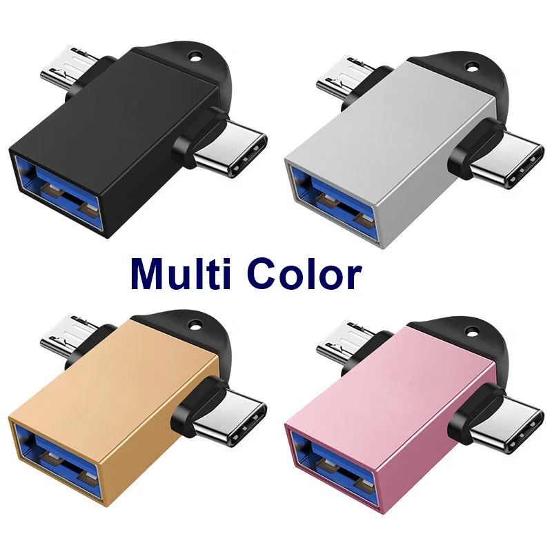 Tongdaytech 2 в 1 OTG адаптер Micro USB Type C к 3 0 синхронизация данных конвертер для Samsung Huawei Xiaomi