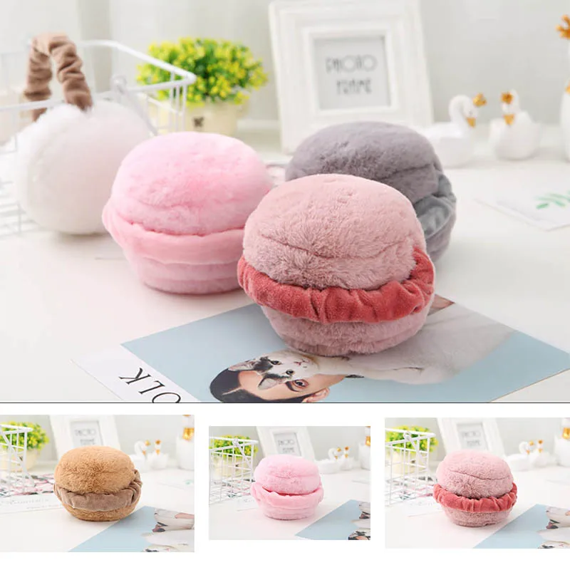 Calymel женские пушистые наушники зимние теплые мягкие плюшевые унисекс новые милые