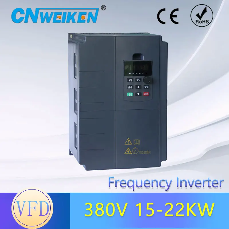 VFD 380V 15KW 20HP 32A Variable Frequency Inverter of Triple (3) Phase for Motor Speed Control
