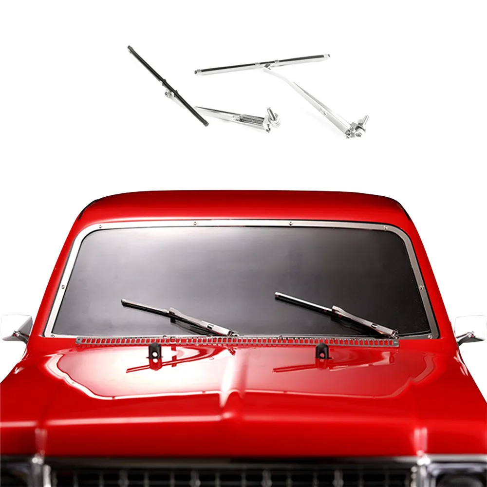 Стеклоочистители из нержавеющей стали для 1/10 TRAXXAS TRX4 Chevrolet K5 Blazer RC гусеничные