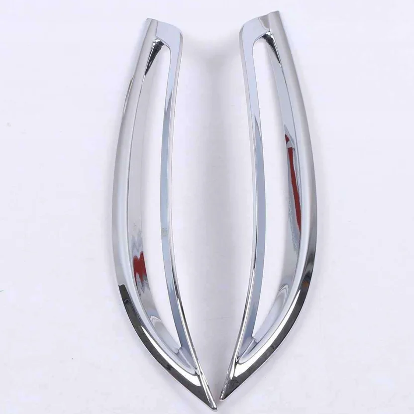 

Fit for Tesla Model 3 2018 2019 2020 Car Styling ABS Rear Fog Light Lamp Decor Cover Trim 2pcs Auto Accessories