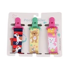 3 шт.компл. новорожденных детская пустышка на цепочке с прищепкой, застёжка-зажим Соска-пустышка, ремешок для привязи соска Прорезыватель для зубов держатель ремня