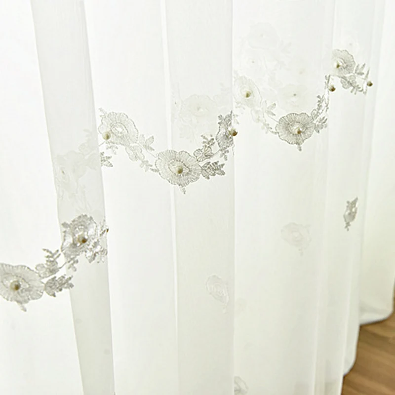 С ажурными кружевами и пряжа для вышивки с цветочным рисунком в европейском