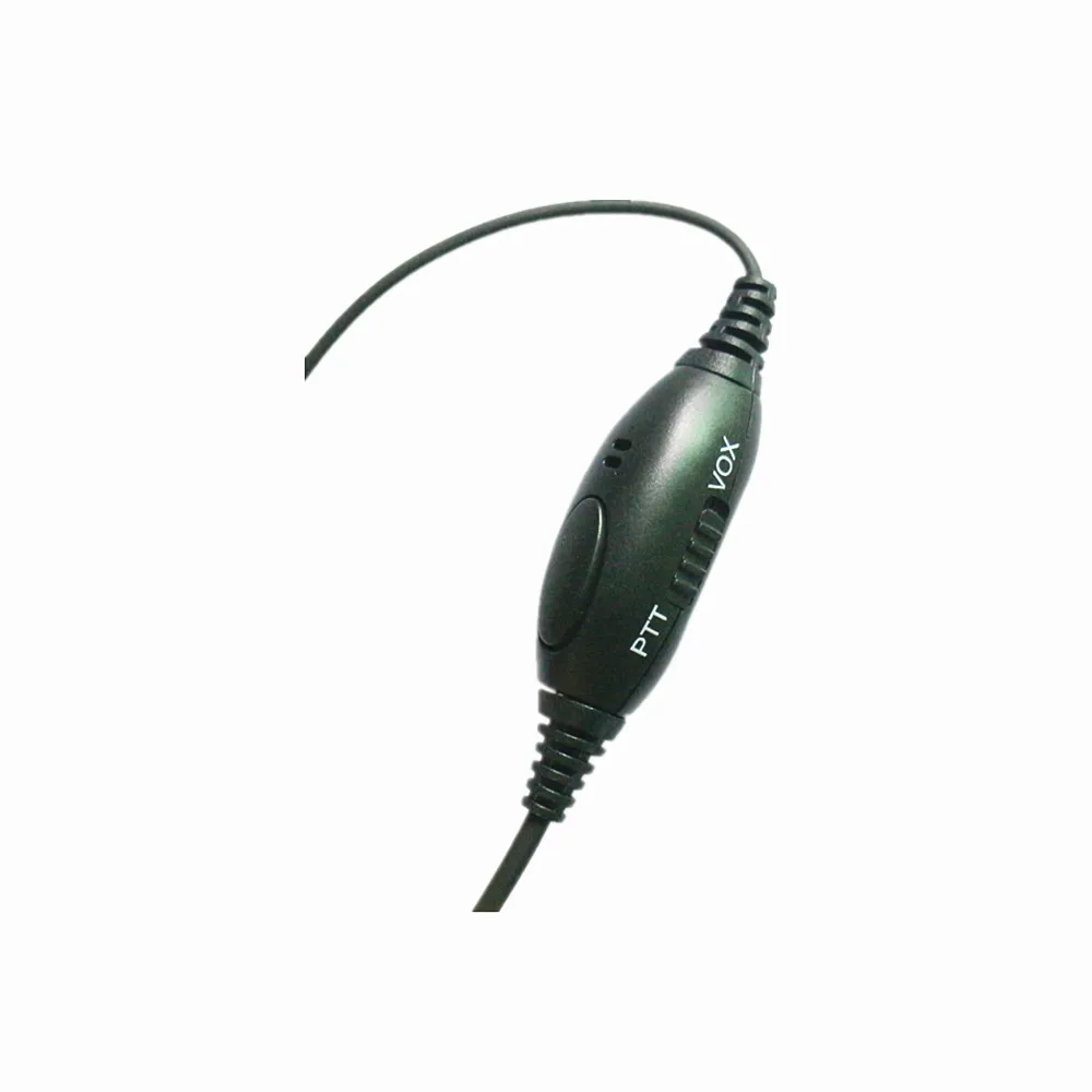 10xG ушной крюк гарнитура наушники безопасности VOX/PTT Mic для Kenwood 2/двухстороннее