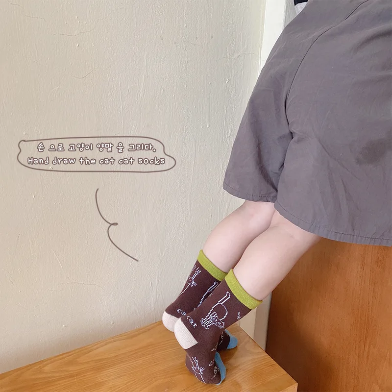 3 пары Детские хлопковые носки