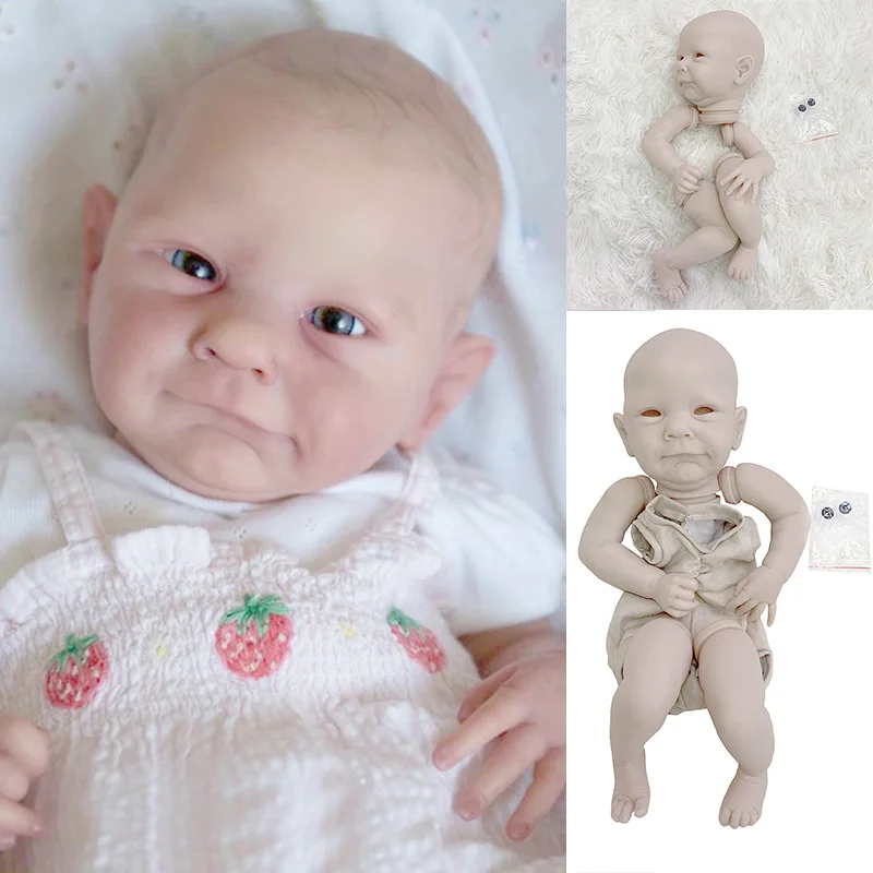 NPK 19 дюймов популярный ограниченный выпуск Ava Reborn виниловая кукла комплект