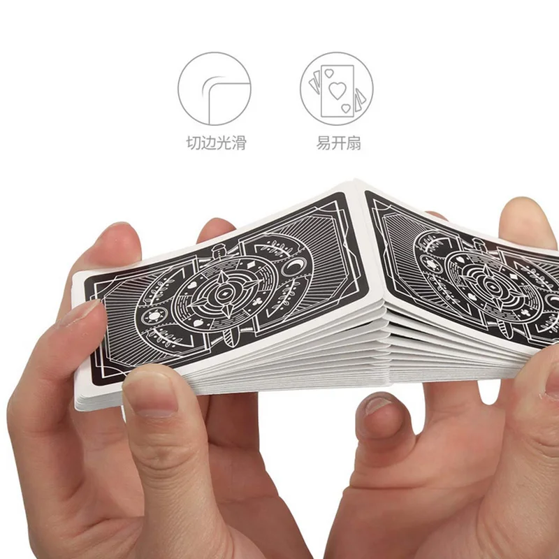 Xiaomi Mijia Игральные Карты Покер Игра покер набор пластиковая Волшебная карта оборотень убивает покер Волшебные настольные игры 57*87 мм карты