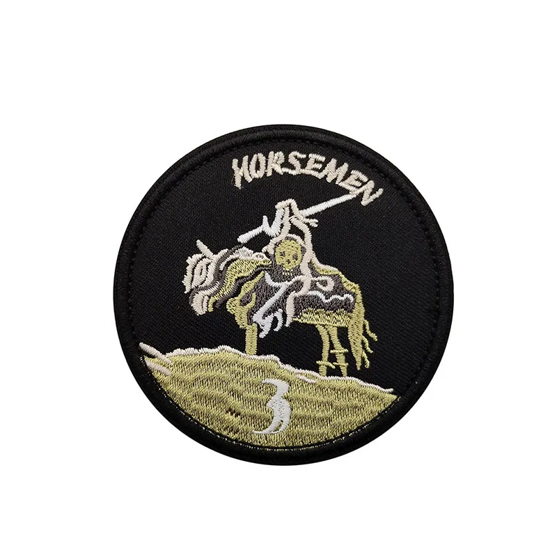 1 шт. нашивка с вышивкой в виде рыцаря самурая военная Боевая тактическая сила