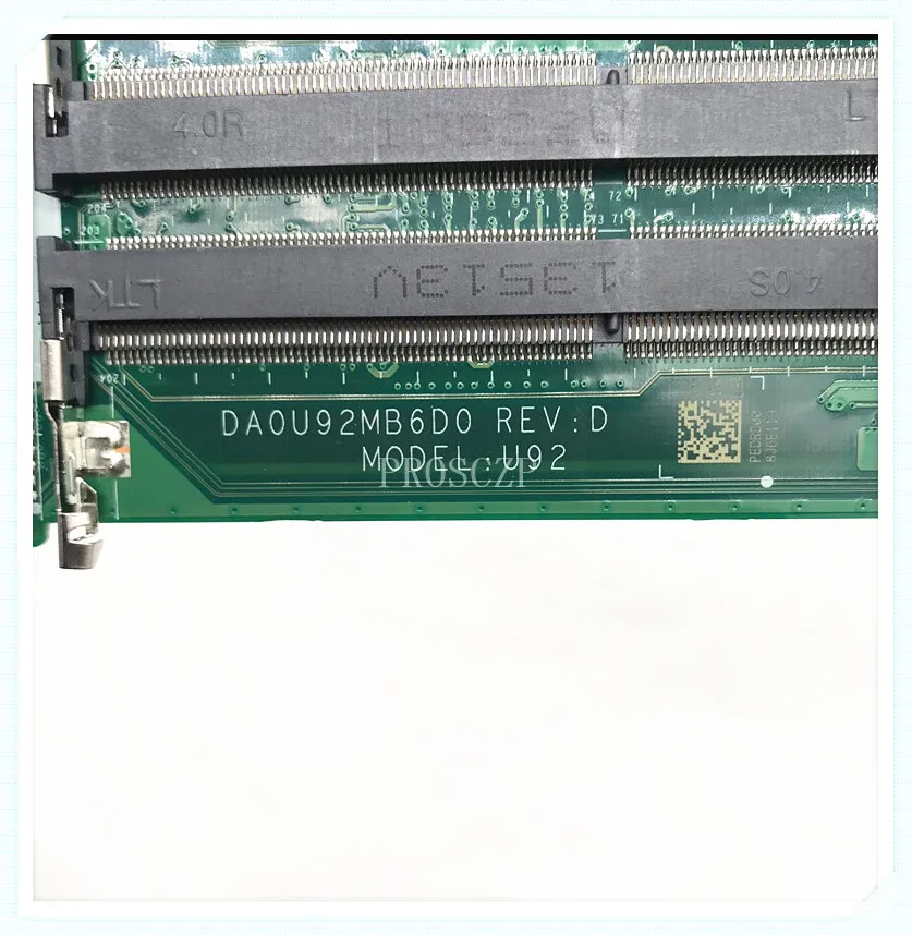 758589-501 758589-001 Высококачественная материнская плата для ноутбука HP 15-N 15-F DA0U92MB6D0 U92