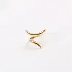 Joolim высокого класса 18K Золото PVD Snakelike кольца на указательный палец для женщин ювелирные изделия из нержавеющей стали оптом