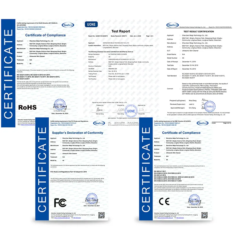 Ультразвуковой скребок для лица с подогревом инструмент глубокого очищения кожи