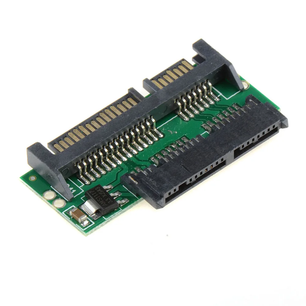 Pro 1 8 Micro MSATA SSD до 7 + 15 2 5 дюймов SATA адаптер конвертер плата карты | Компьютеры и офис