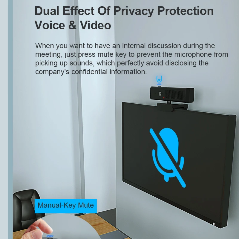 

Webcam 1080P Full HD Web Camera With Speaker Microphone USB Web Cam For PC Computer YouTube Live Broadcast Mini Camera