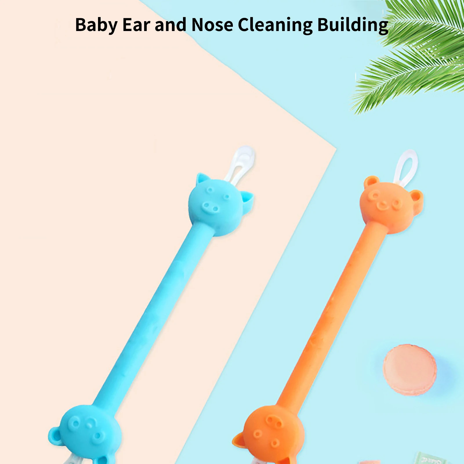 

Baby Luminous Dig Ear Scoop Ear Spoon Light Kids Ears Cleaning With Light Cartoon Bear Earwax Scoop Scooping Baby Care Tools