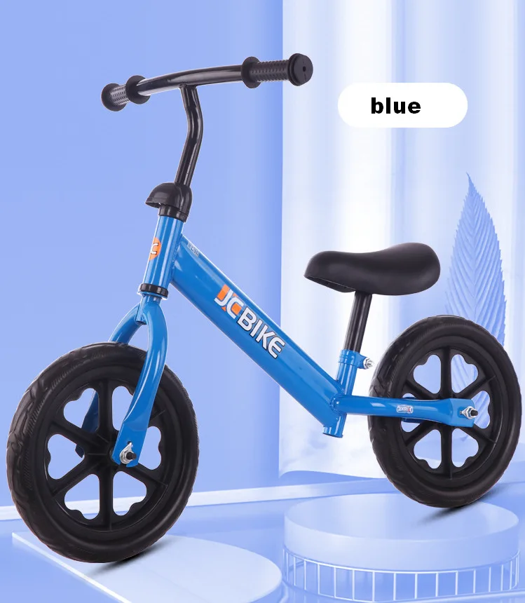 Детский велосипед baby balance car walker 12 дюймов - Color: Blue