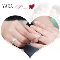 yada gifts fashion love stainless steel star rings for menwomen lovers couples ring engagement wedding jewelry ring rg200041