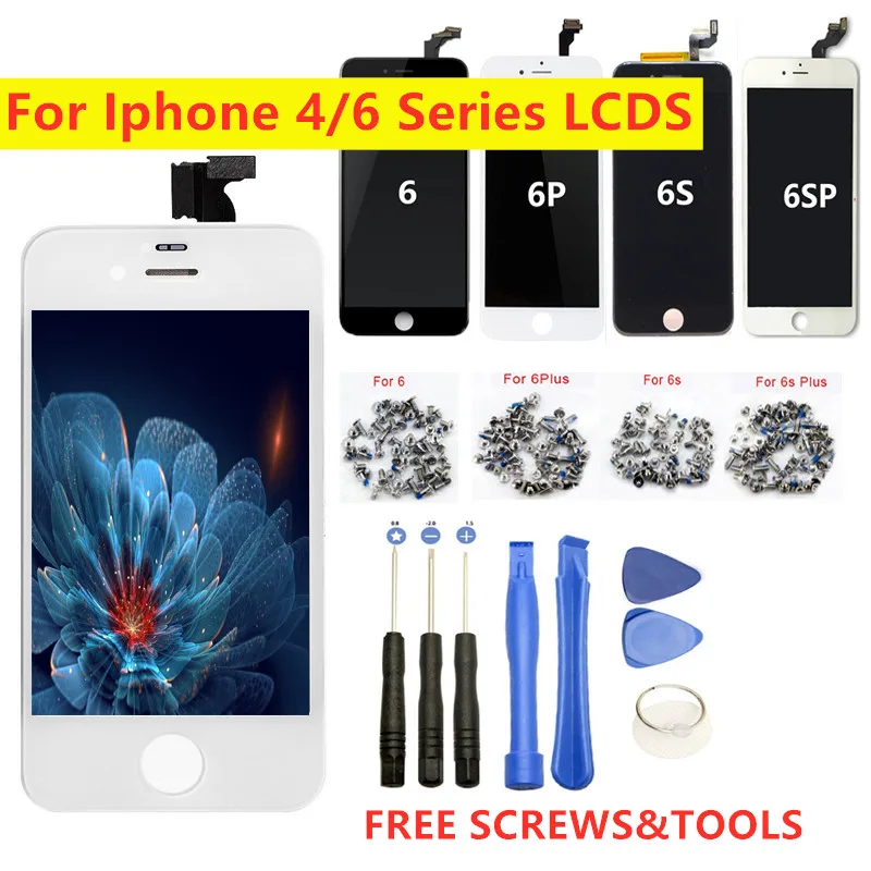 Сменный дигитайзер сенсорного экрана для iPhone 6s PLUS 6 ЖК дисплей в сборе Iphone +