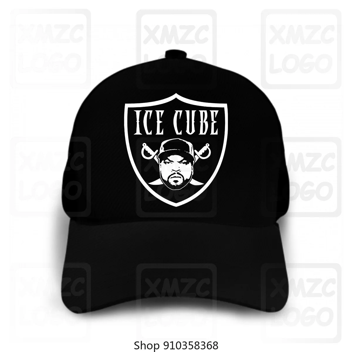 Лицензионная бейсболка с кубиком льда Raider брендовая новая Nwa Gangsta Rap женские и