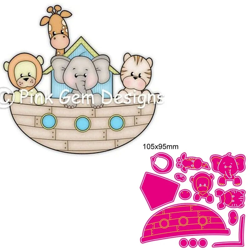 

Металлическая высекальная штамповка животных DIY Скрапбукинг искусственное тиснение