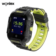 Wonlex Smart Watches Kid GPS Tracker WIFI Waterproof IP67 Camera 2G Watch SIM Card KT03 SOS Help Phone Call Baby LBS Clock Gift