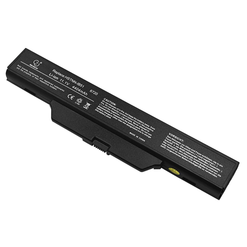 Аккумулятор golooog для ноутбука Hp 6 ячеек COMPAQ 6720s 6720s/CT 6730s/CT 6735s 6820s 6830s 491278-001 500764-001 BP6A96