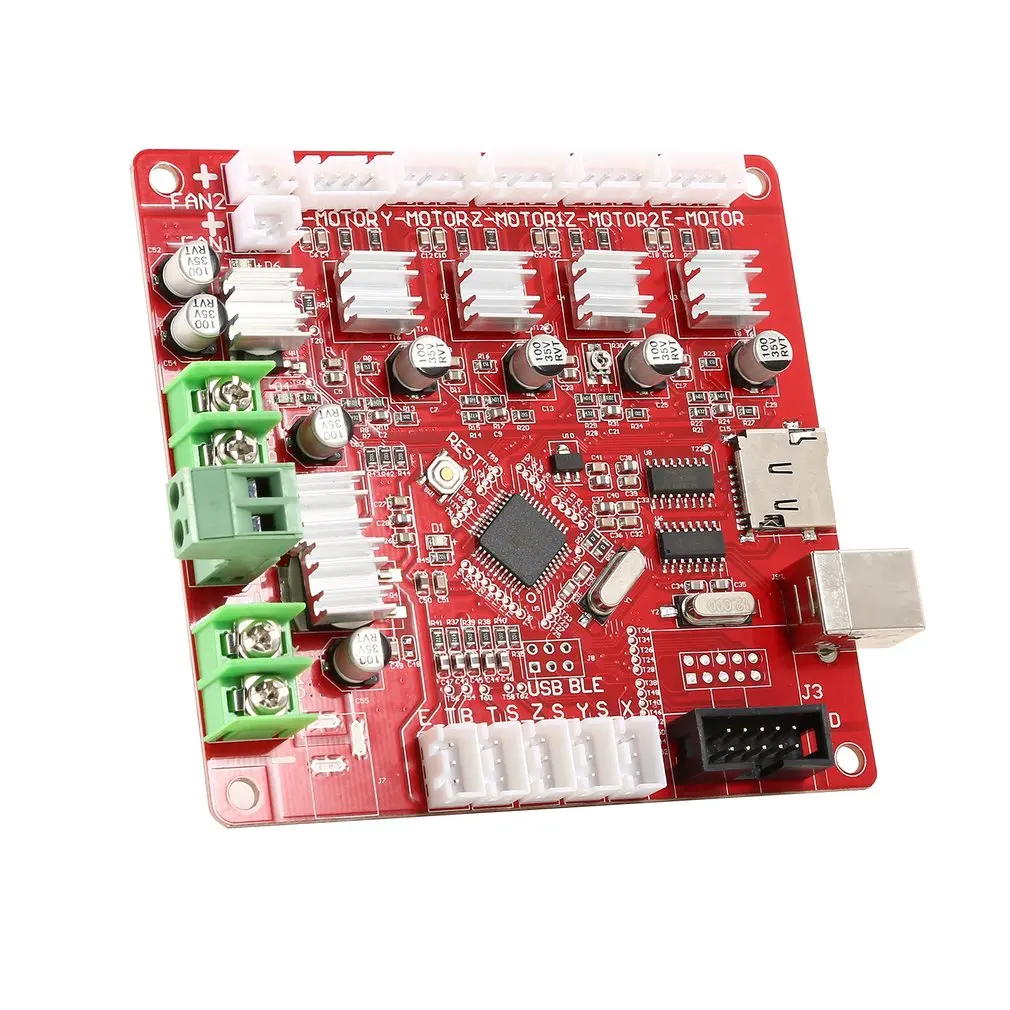 ANET V1.7 3d принтер материнская плата Reprap Ramps1.4 12 В ЖК-Плата управления с USB разъемом для A2 A6 A8 3D настольный принтер