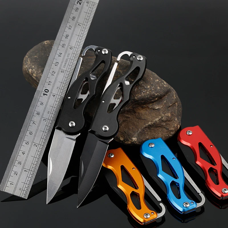

165mm Folding Blade Knife Function Survival Tactical Knives High Hardness Jackknife Outdoor Cutting Tools Defensive Pocket Knife