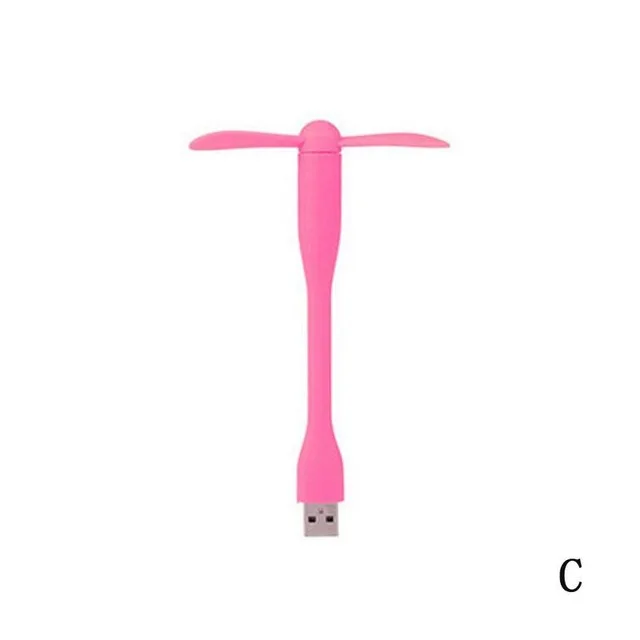 Розовый Timethinker Мини Портативный usb-вентилятор летний вентилятор карманные вентиляторы для power Bank ноутбук, лэптоп, компьютер для Xiaomi huawei samsung телефон - Цвет: Розовый