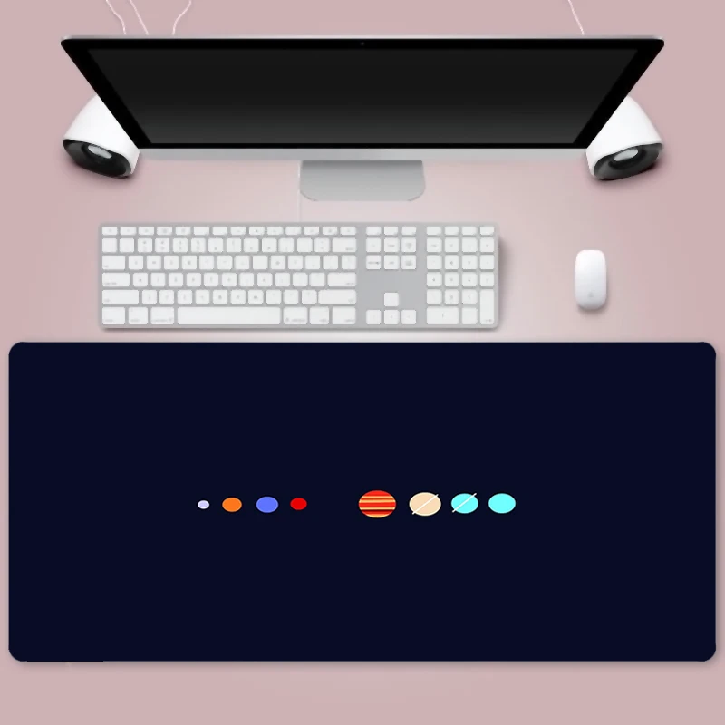 

Minimalist Space Large Game Anime Mouse Pad Notebook Desk Pad Computer Keyboard Pad Desk Pad