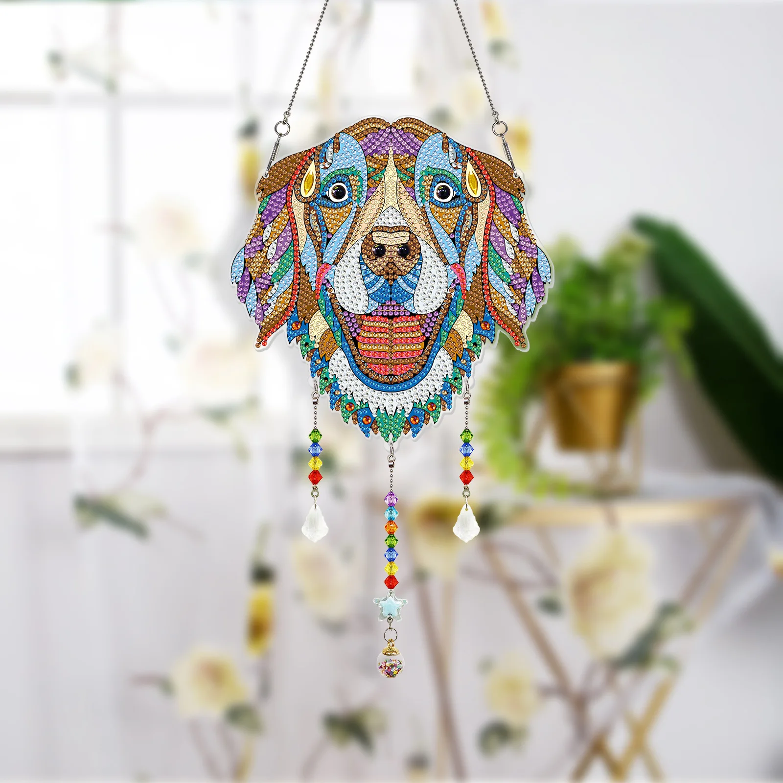 

Новая алмазная живопись «сделай сам», украшения для собак Амаль, алмазная вышивка, украшения для рождественской елки, рождественские украш...