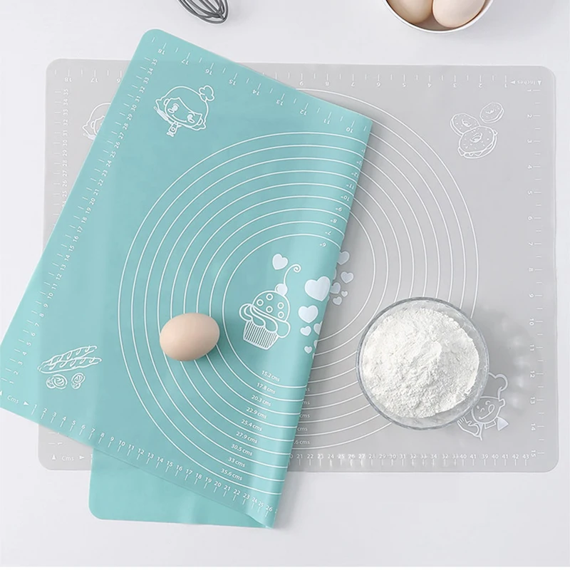 Антипригарный силиконовый коврик для выпечки размером 50 х40 см | Дом и сад