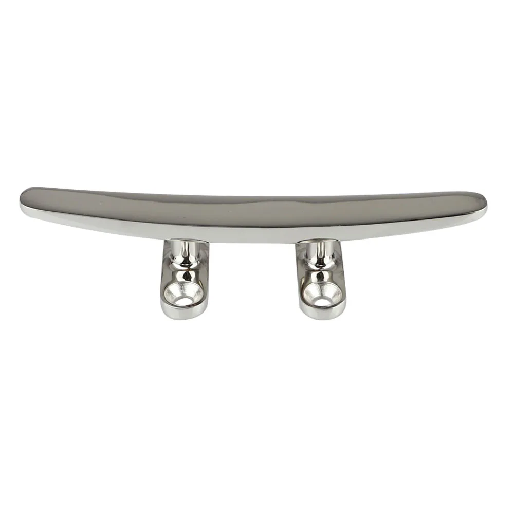 

1PC Cleat 316 Stainless Steel Marine For Boats 4 inch 5 inch 6 inch 8 inch 10 inch 12 inch Stainless Steel Deck Cleat