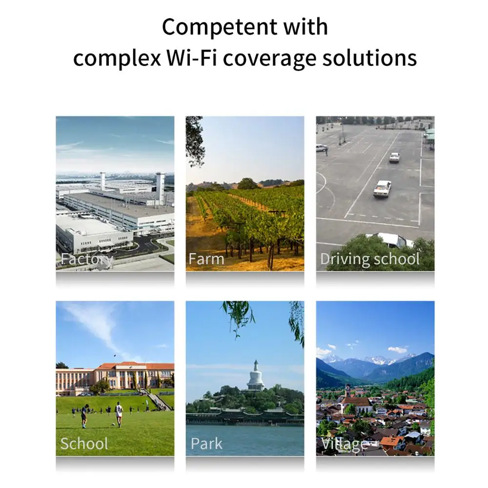 

JOOWIN High Power Outdoor Wireless Wifi Router/AP Repeater/Extender Weatherproof 1200Mbps 2.4+5.8Ghz Long Range Extender PoE AP